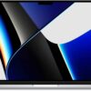 2021 Apple MacBook Pro (14-inch, Apple M1 Pro chip with 10‑core CPU and 16‑core GPU, 16GB RAM, 1TB SSD) - Silver.